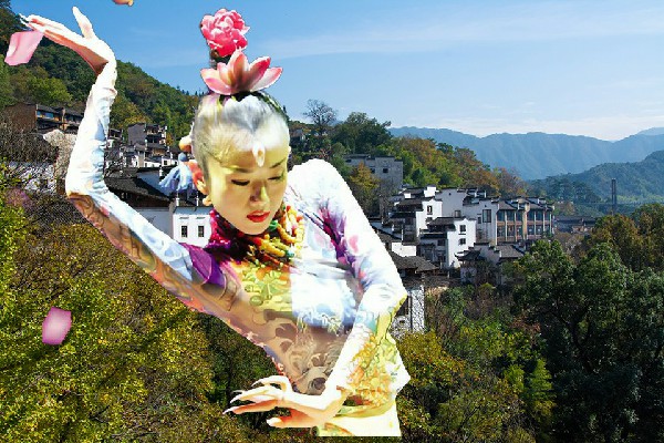 姜雨薇入选常山镇天艺舞姿领舞，爱情的传递