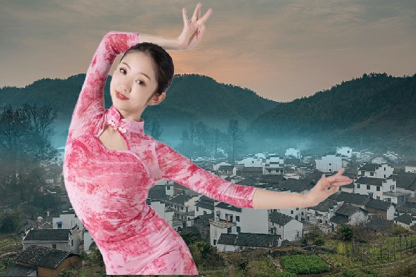 吉傲曼被选为北小店乡天艺舞姿节奏者，龙首大人