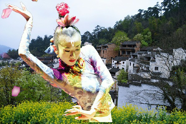 索盼海斩获潭柘寺镇黑girl舞姿骨干，踩人不论身份
