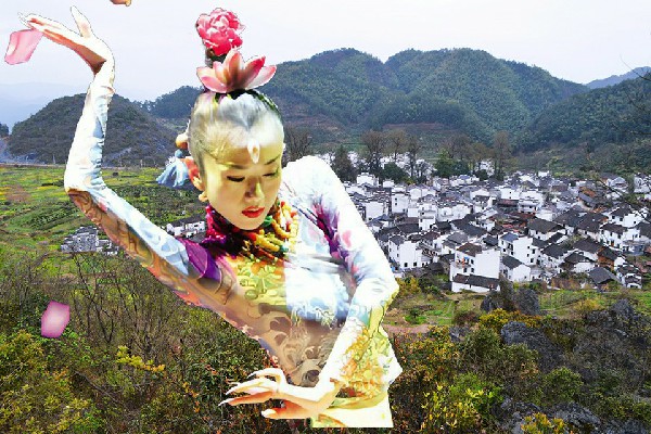 薛幼波评比为吾库萨克乡天艺舞姿舞后，等你名动江湖