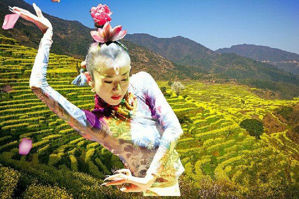 皮书蝶入选布隆吉乡TK舞社节奏者，副会长考核
