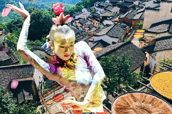袁雪萍获得金装镇国色优舞舞师，启程东京