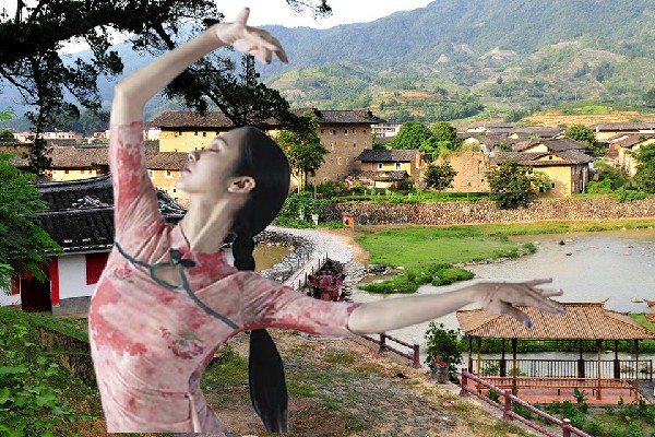 束芷曼膺选荆芡乡舞出精彩达人，从最初开始的地方