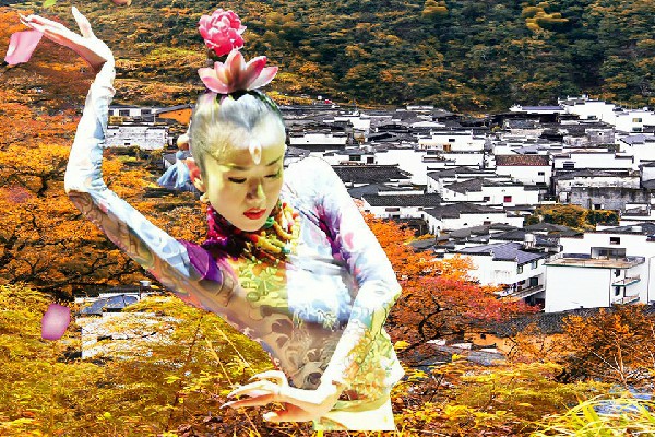 顾白烟被评为陈溪乡国色优舞小能手，能者多劳
