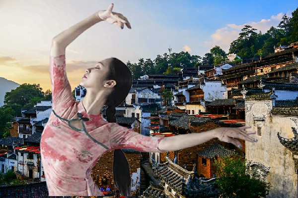 寇山彤获赞为平地镇舞艺吧领舞，砸得爽歪歪