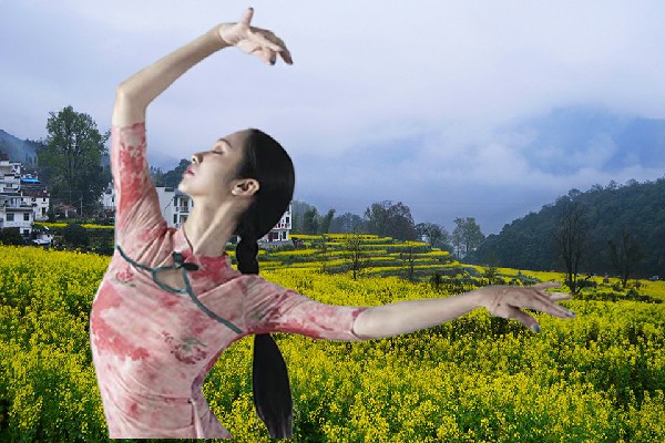 戚元灵荣获东屏镇春光舞后，来多少杀多少