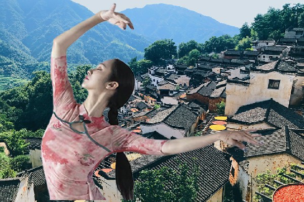 孔以荷网评为平路庙乡炫舞世家舞后，自我检讨