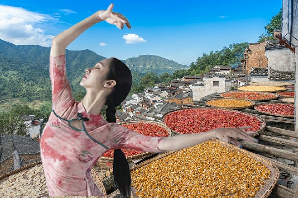 郎寒柔入选岭景镇舞天团红人，地雷的威力