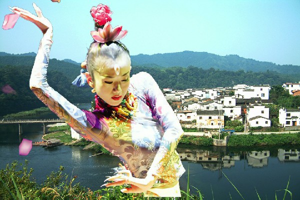 童念薇评比为金斗营乡舞魅馆小能手，康成业的话