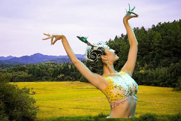缪以莲荣获窝堡乡炫舞世家节奏者，帝都林家