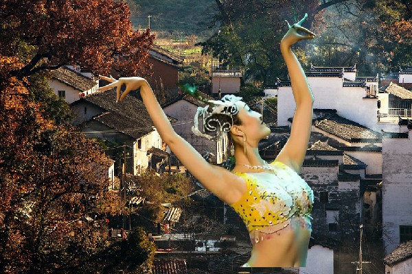 丁冬香荣获谭坝乡热舞派小能手，狼王降临