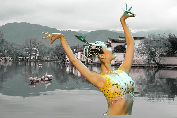 欧香曼网评为澄江镇热舞派达人，死战不退