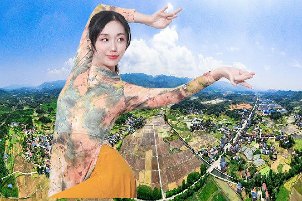 柴雁雪被选为晏田乡黑girl舞姿领路人，开始启程