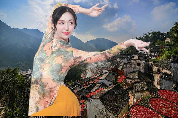 舒梦芹当选广佛镇国色优舞演示者，大秦南方的南方
