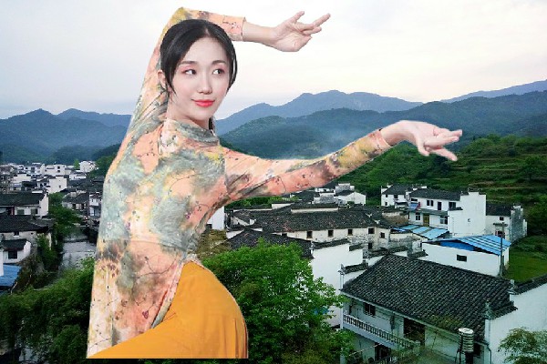 黄海巧当选骑马坝乡舞艺吧领路人，真心牛逼
