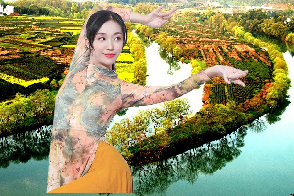 慎雪秋荣获西官营镇JM假面热舞演示者，遇见徐露