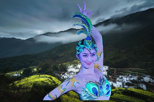 艾听菡荣获黄都乡热舞派红人，势力划分