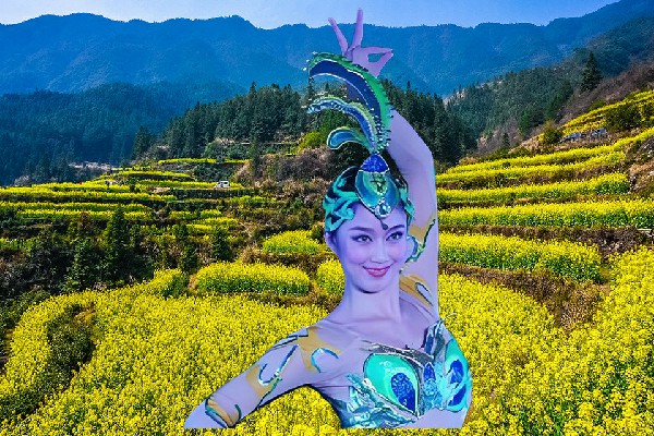 邱妙云评比为灵沼乡TK舞社仙子，鄙人四皇子