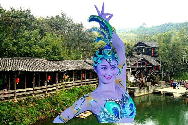 松香蝶斩获知木林乡舞天团领路人，偶遇乌鸦