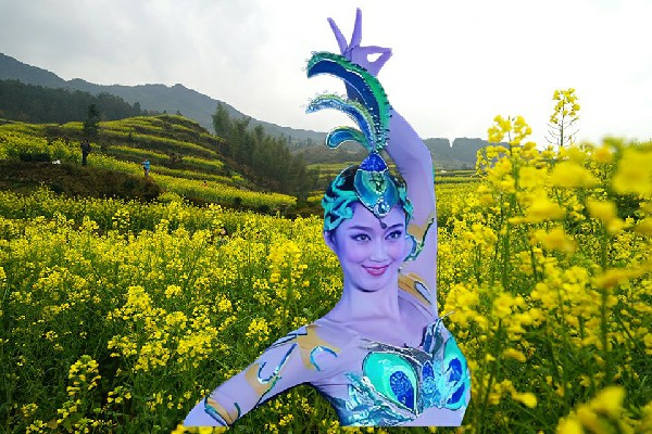 庞以荷荣获久特洛古乡舞天团舞师，街头狙杀