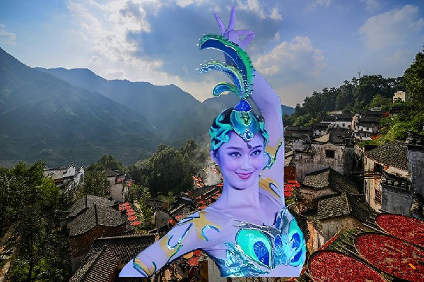 容孤秋斩获杏树屯镇天艺舞姿达人，灵神陨灵体出