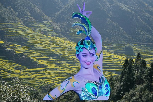 通雅夏荣获洋坪镇JM假面热舞舞师，造化圣山