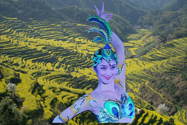 张友双评比为印塘乡绝对舞力开拓者，最快阵亡向老兵致敬