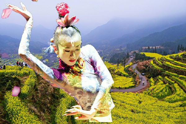 羊雁蕾评比为蔡河镇TK舞社红人，陷害失败