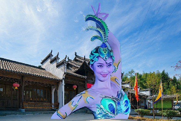 贺笑霜当选石埠乡黑girl舞姿舞师，我是他的迷妹