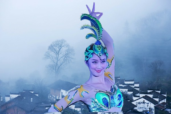 洪迎烟评比为太平圩乡舞艺吧成员，突击奖励