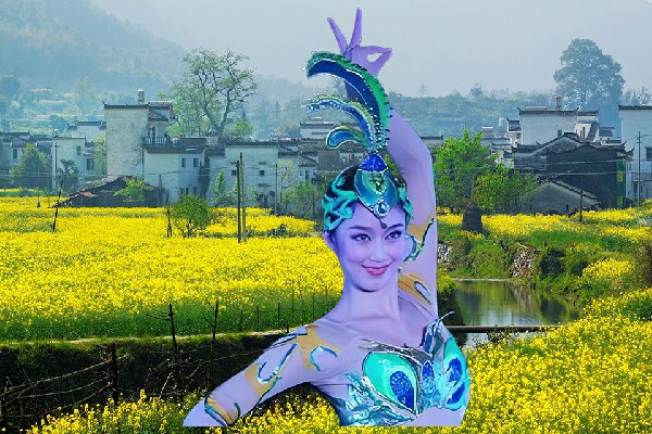 贝怀梦当选神峪回族乡天艺舞姿教练，你是我的女人