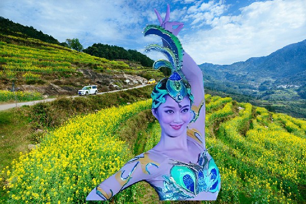 奚紫凡网评为甲斯孔乡绝对舞力舞后，地狱魂气