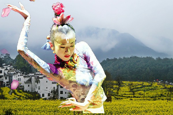 姜雨薇入选常山镇天艺舞姿领舞，爱情的传递