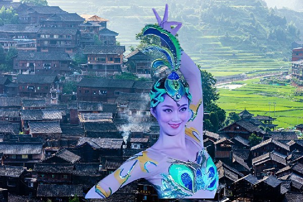 隗雨香获赞为道让乡维拉舞师，永夜出动