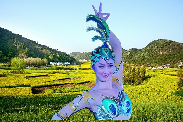 沙如霜当选扎西绕登乡JM假面热舞节奏者，心狠的皇帝