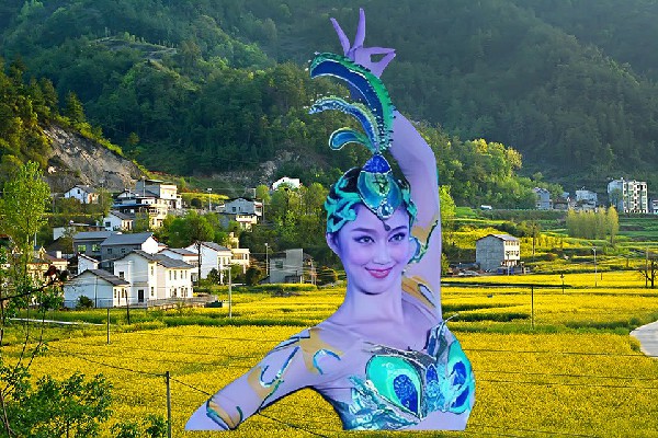 鲁水之评比为和兴镇天艺舞姿仙子，万道合一