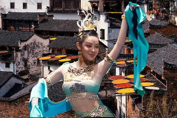 沈幼容网评为胡集乡舞出精彩老师，他们领证了