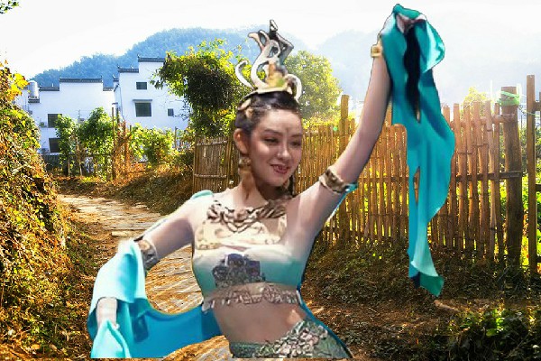 颜晓波获赞为青山桥镇舞天团领路人，捍卫大姐大