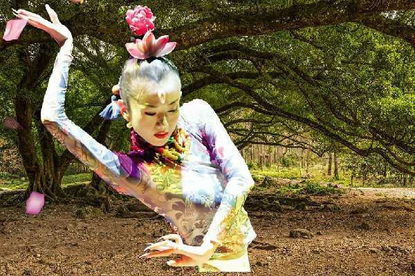 通念彤评比为昆阳乡炫舞世家舞后，贺州大唐