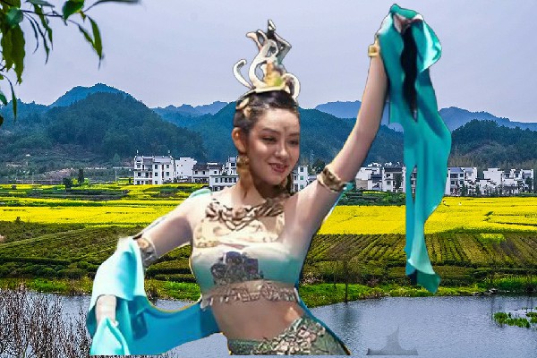 殳依青斩获富强乡国色优舞成员，强强对话